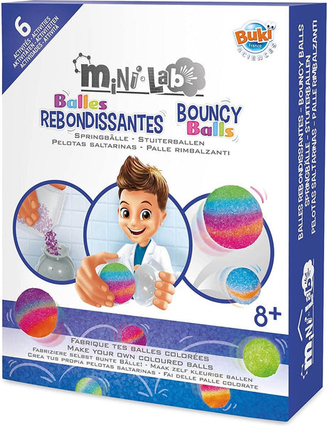 Buki france buki - mini laboratoire - fabrication de balles rebondissantes - expérimentation