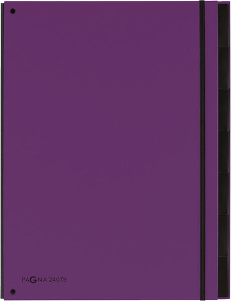 Chemise de tri Pagna tendance 7 onglets a4 lilas