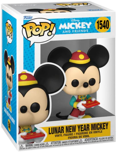 Funko-pop ! Disney : Mickey et ses amis - Mickey Mouse du nouvel an lunaire #1540