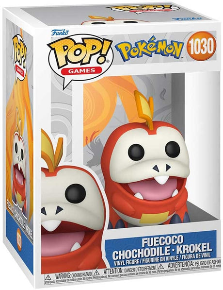 Funko Pokémon Fuecoco - Chochodile - Crokel Vinyl Figure 1030 unisexe pop ! - multicolore - standard