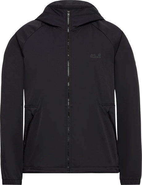 Jack wolfskin mahani jkt w veste outdoor femme - noir