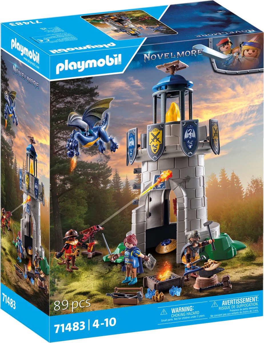 Playmobil 71483 Novelmore Ridder Tower avec forgeron et dragon