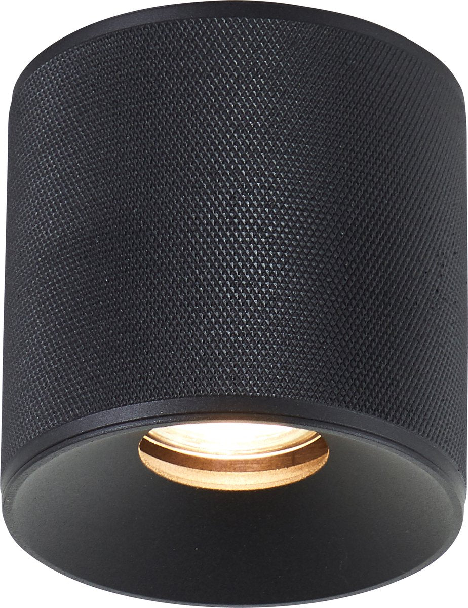 Brilliant Marty - plafonnier - LED gu10 - noir