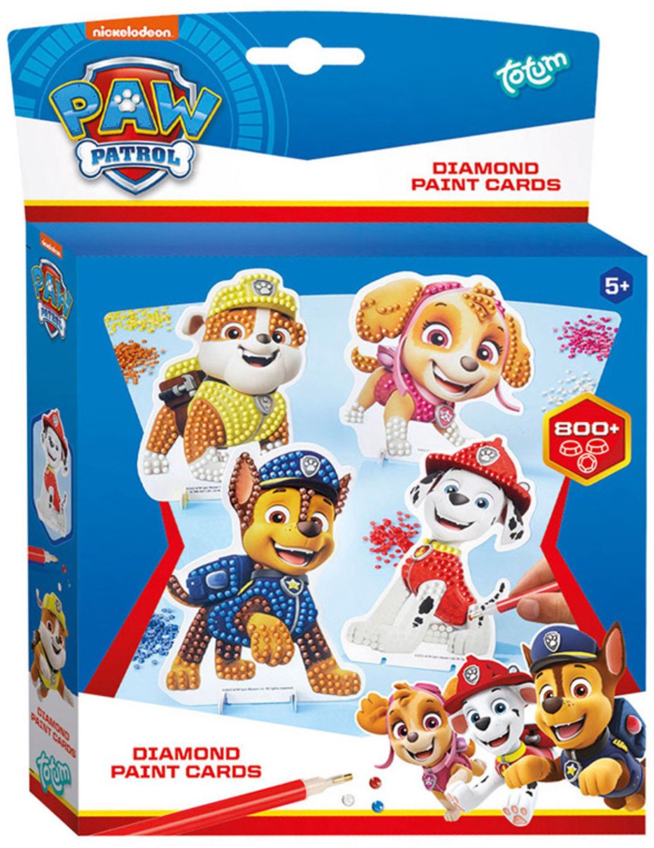Totum Paw Patrol Diamond Painting Artist Set