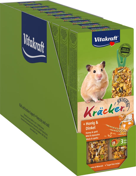Vitakraft kräcker original pour hamsters au miel et à l'épeautre - 10x2 pièces (20 pièces)