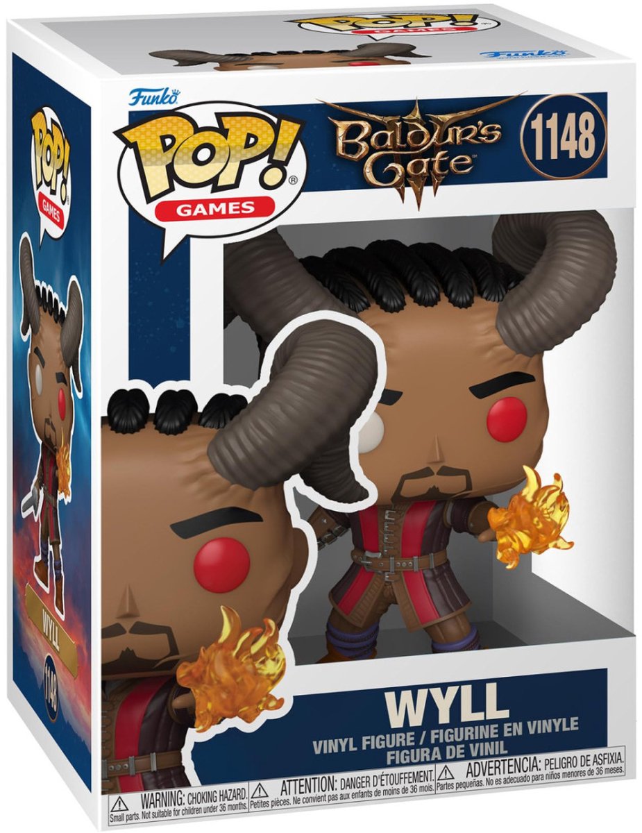 Funko-pop ! jeux : Baldur's Gate 3 - Wyll #1148