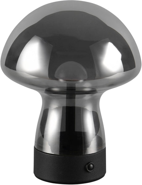 Rl live your light reality dooley - lampe de table - couleur fumée - incl. 1x SMD 1,5 W - Touch 4 étapes - Connexion USB - rechargeable - sans fil