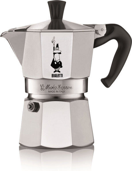 Bialetti moka express - percolateur - 2 tasses - aluminium