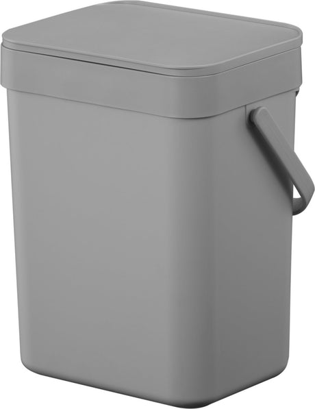 Poubelle Eko puro ii 5l gris