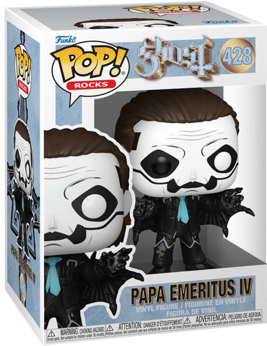 Funko pop rocks: ghost - papa emeritus iv - pop #428
