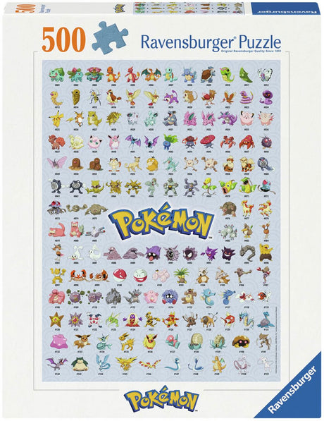 Ravensburger puzzle Pokémon, 500 pcs.