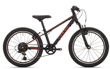Vélo pour enfants Bikefun Beast 26 pouces avec Shimano 6 vitesses et freins en V - noir rouge