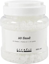 Société créative https : www.cchobby.nl uv-beads-l-6-mm-d-8-mm-hole size-4-mm-approx-1800-piece-various-colors-320-gr-700-ml-1-box