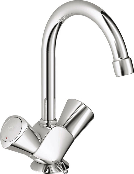 Robinet pour lavabo Grohe costa-s - avec chaîne - chrome
