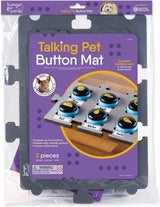 Hunger For Words Talking Pet Button Mat
