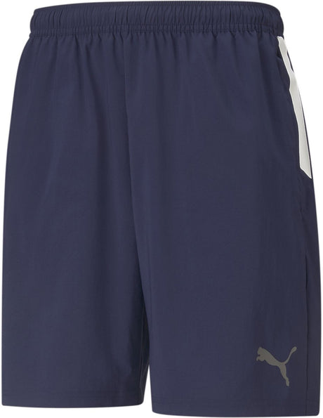 Puma teamliga sideline shorts pantalon de sport pour hommes - caban - noir - blanc