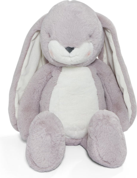 Bunnies by the bay disquette grignoter lapin - peluche - peluche pour enfants - détails brodés - lilas - 52 cm