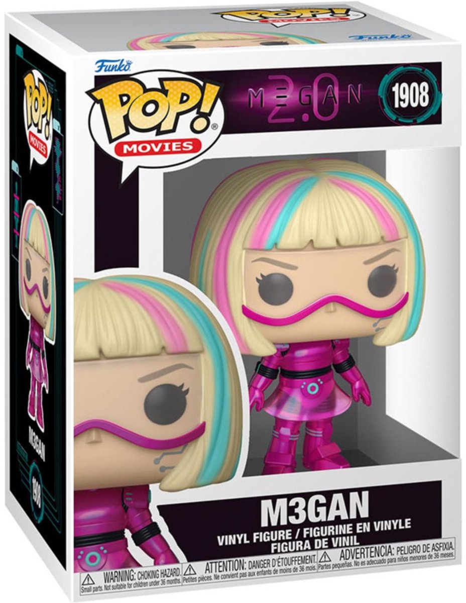 Funko m3egan pop! films figurine en vinyle m3egan 9 cm pop! chiffre