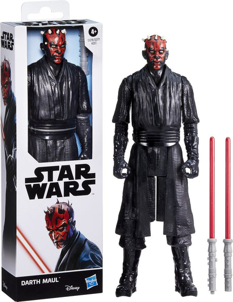 Hasbro star wars série titan hero dark maul - figurine - 30 cm