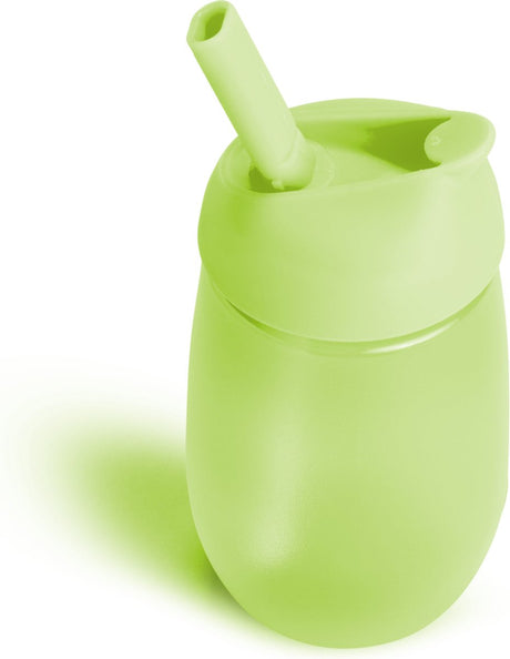 Gobelet en paille Munchkin - gobelet anti-fuite - nettoyage simple - facile à nettoyer - passe au lave-vaisselle - gobelet pour bébé et enfant - 296 ml - vert