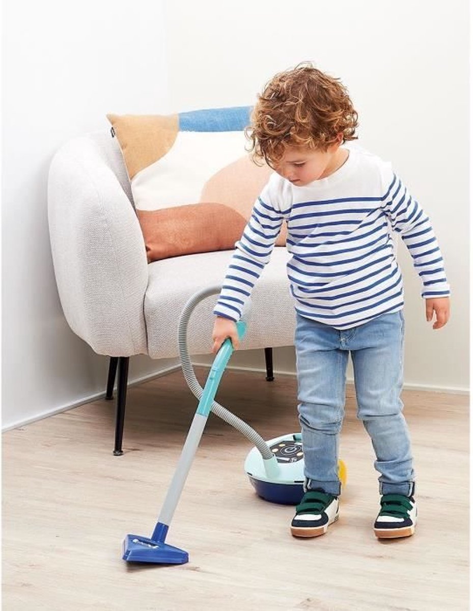 Aspirateur jouet Ecoiffier bleu