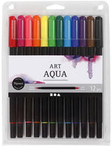 Entreprise créative https : www.ccobby.nl marqueur aquarelle-épaisseur de ligne-2-4-8-mm-standard-colours-12-piece-1-box