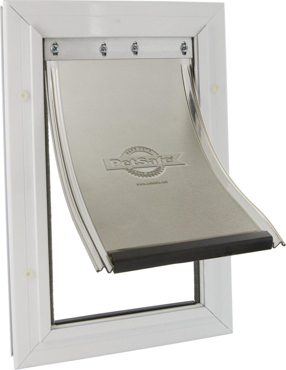 Porte pour chien Staywell 620 - aluminium - blanc