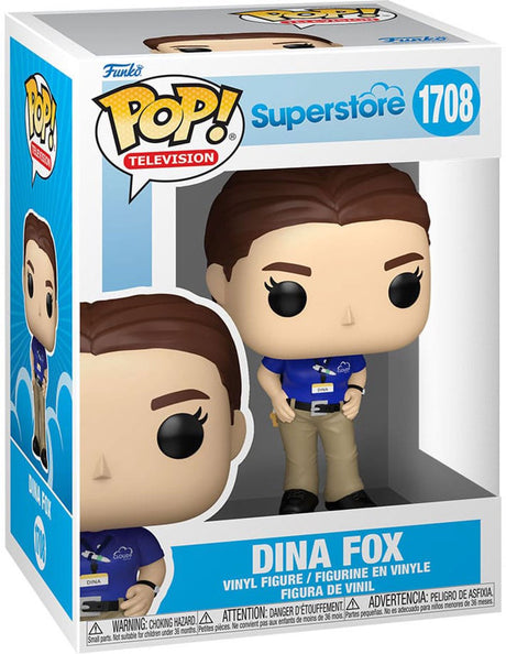 Funko-pop ! télévision : supermarché - dina fox #1708