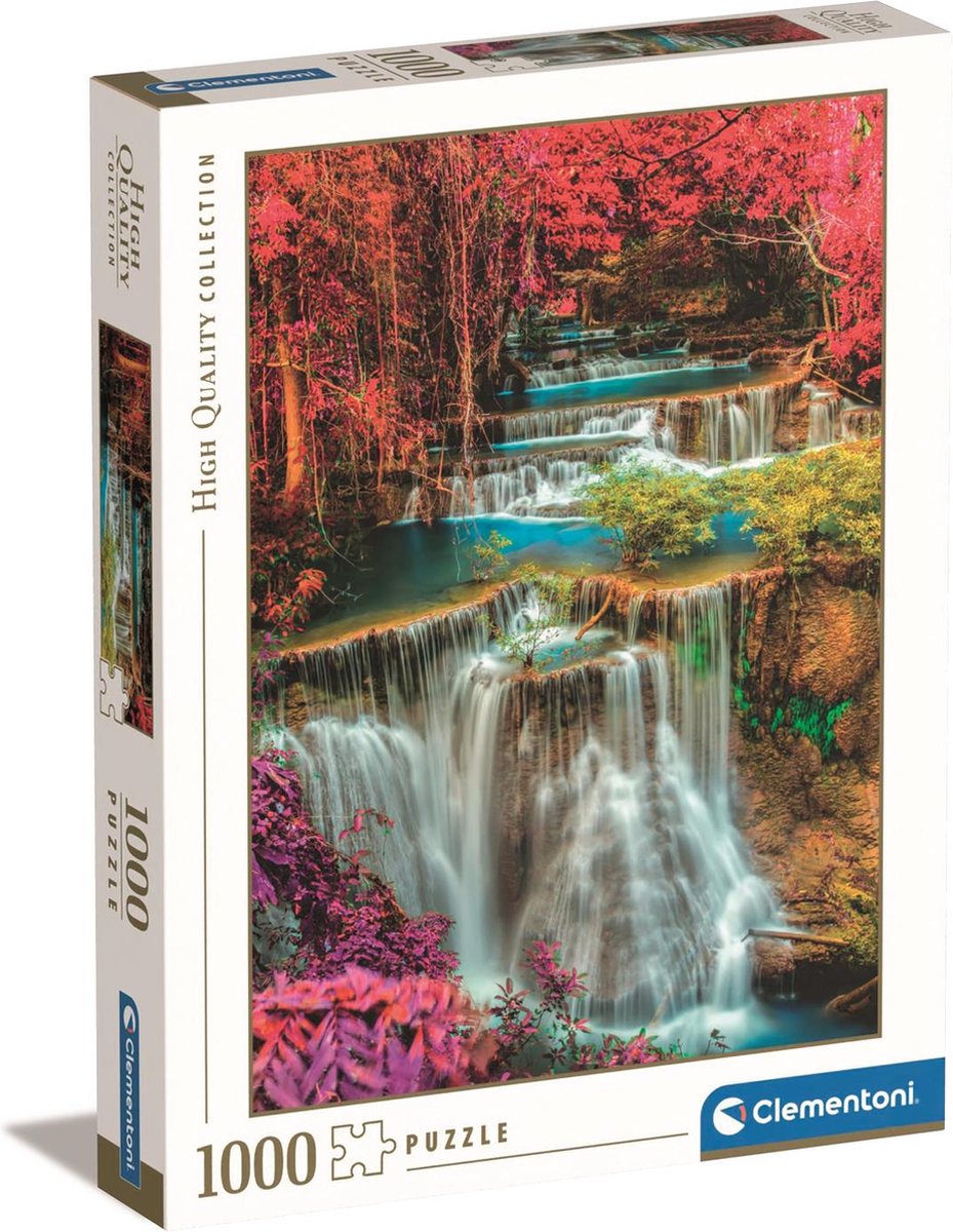 Clementoni puzzle coloré Chutes thaïlandaises, 1000 pcs.