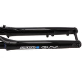 Srsuntour Suntour Gravel Gvx Fork Fork 700c lor 40 mm effilé 12 mm noir