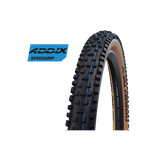 Bande de pliage Schwalbe Nobby Nic Evo Super Ground 29 x 2,40 62-622 - Mercre de bronze