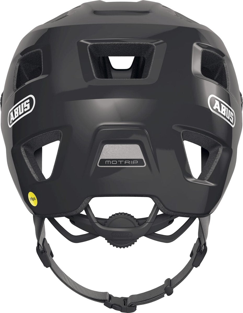 Abus casque de vélo motrip mips noir brillant m - 54-58 cm - noir - adapté pour une utilisation sur VTT - 370 g