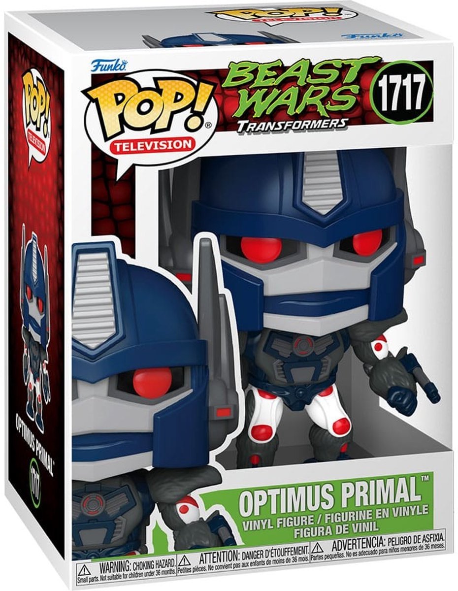 Funko transformers optimus primal figurine en vinyle 1717 unisexe pop ! - neutre - standard