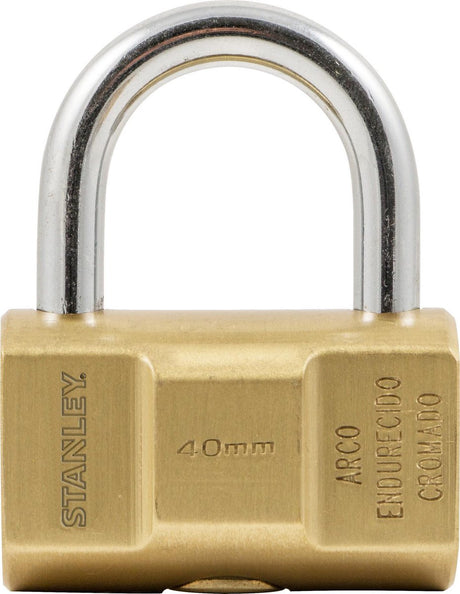 Stanley 81121 371 401 cadenas serrure à clé 40 mm