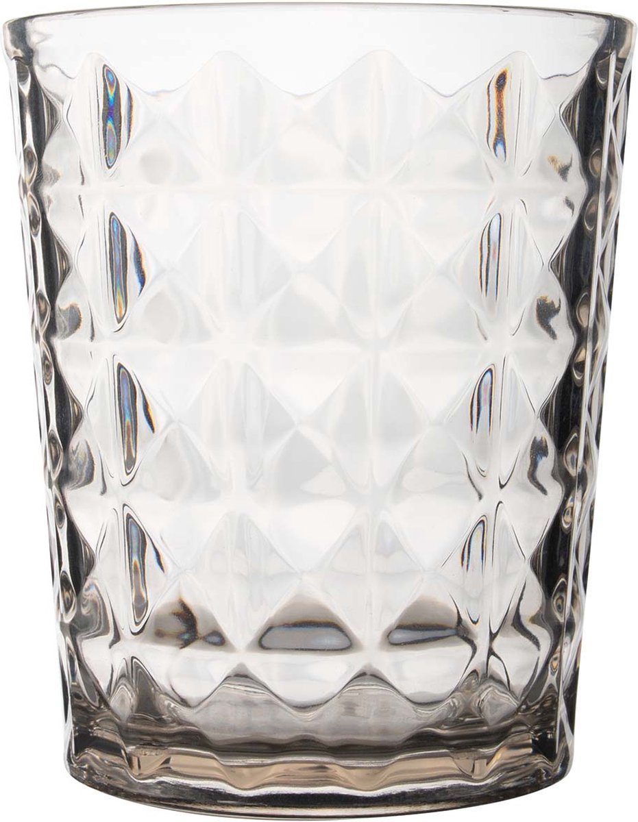 Gimex - ligne pierre - verre à eau - sable - 2 pcs