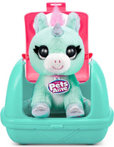 Jouet pour chien en peluche Zuru Pets Alive – Soirée pyjama surprise dans une animalerie.