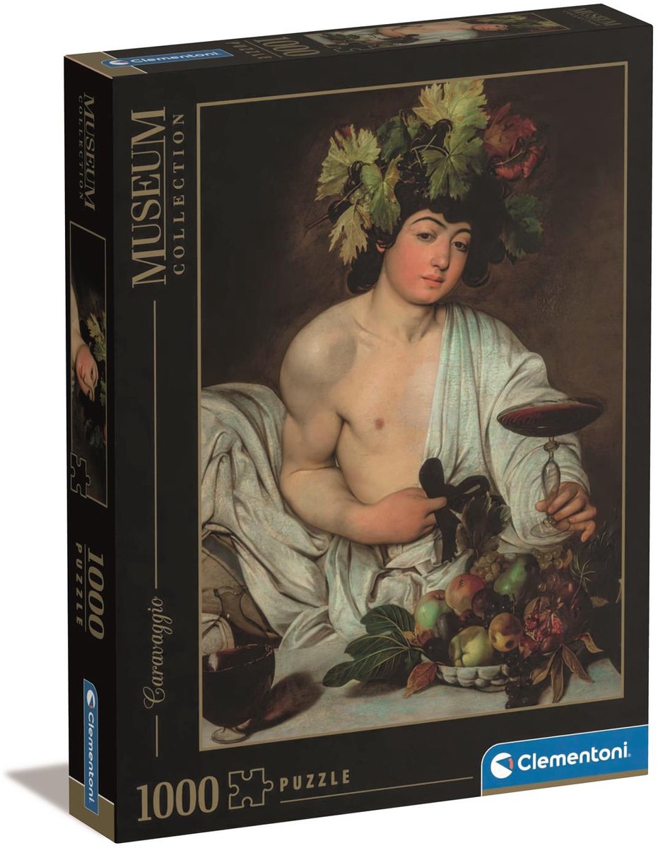 Clementoni - puzzle - 1000 pièces - Caravage Bacchus - puzzle pour adultes
