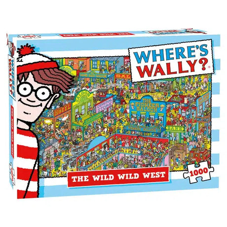 Beaucoup de cadeaux puzzle où est Wally le Far West sauvage 1000 pièces