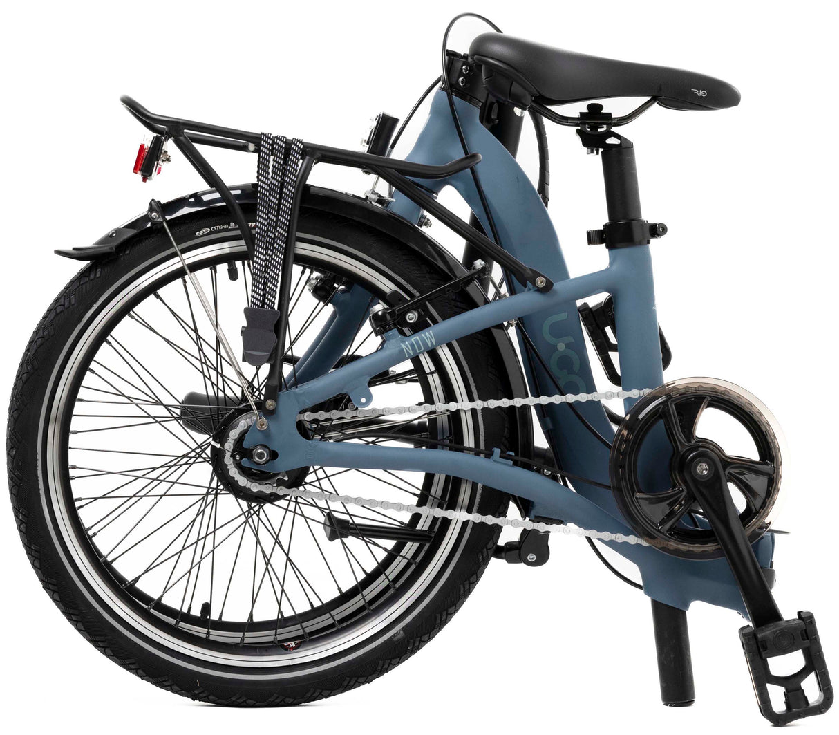 Ugo foldede cykel 20 u-go nu i7 med lavt indgangsniveau Nexus 7 Speed ​​v Brake Prussian Blue