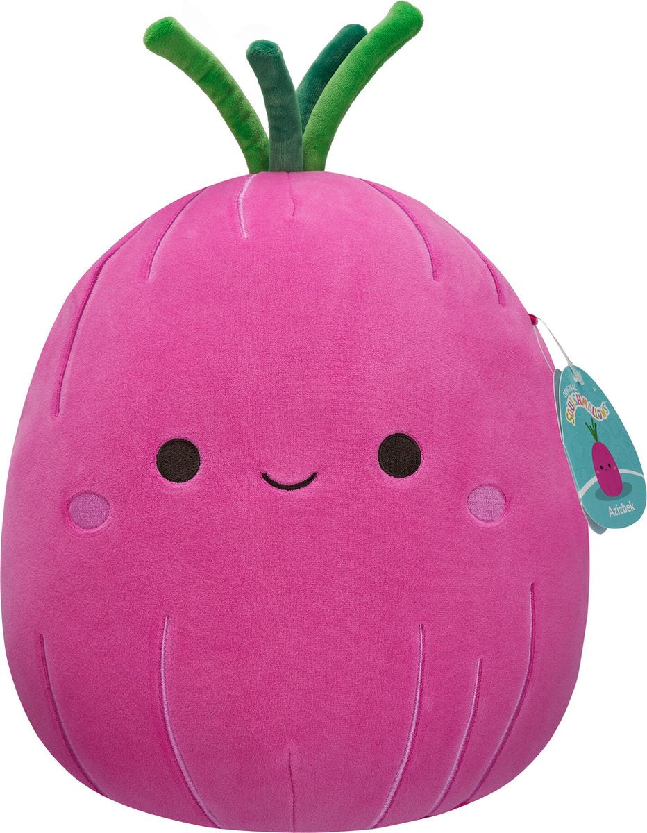 Peluche peluche Squishmallows - oignon rouge azizbek, 30cm