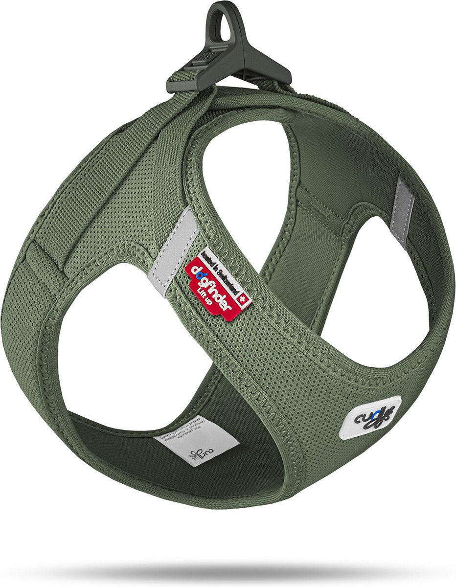 Curli fermoir gilet harnais fermoir air-mesh - harnais pour chien - 38,3-43,3 cm