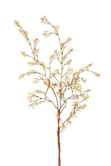 Roberts collection kunsttak gipskruid geel 110cm