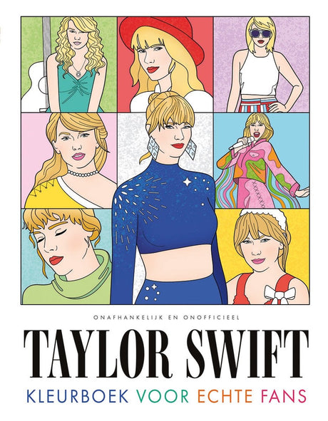Livre de coloriage Deltas Taylor Swift pour les vrais fans