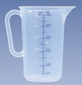 Hünersdorff pichet doseur 0,5 litre pp verre doseur plastique 0,5 litre