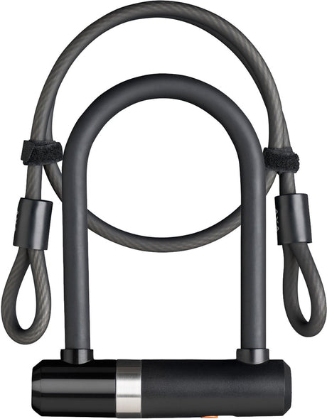 Axa beugellot newton mini avec câble à sous 100 8 - noir