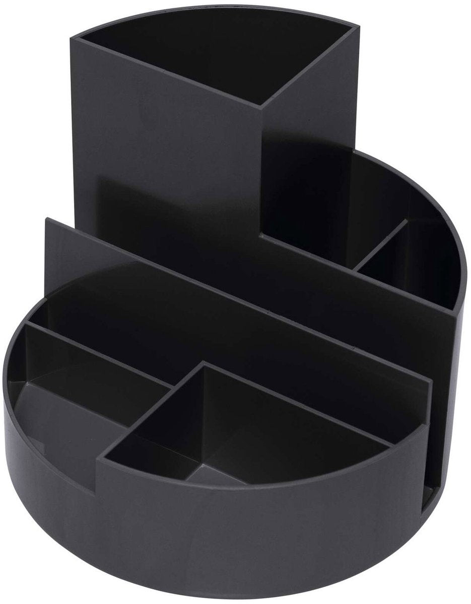 Maul trousse à stylos boîte de boeuf plastique 14 x 14 x 12,5 cm noir