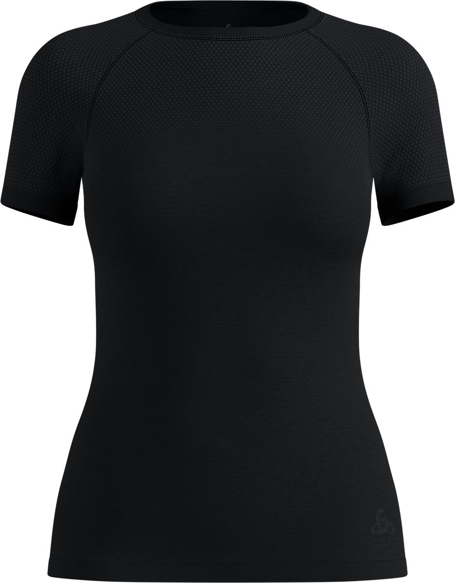 Odlo couche de base performance x-light à manches courtes - femme - noir - m