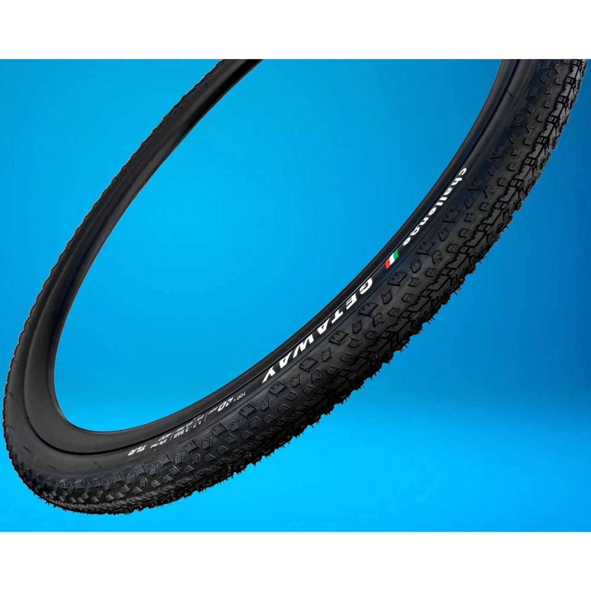 Challenge - escapade course pneu tlr 700x40c noir marron