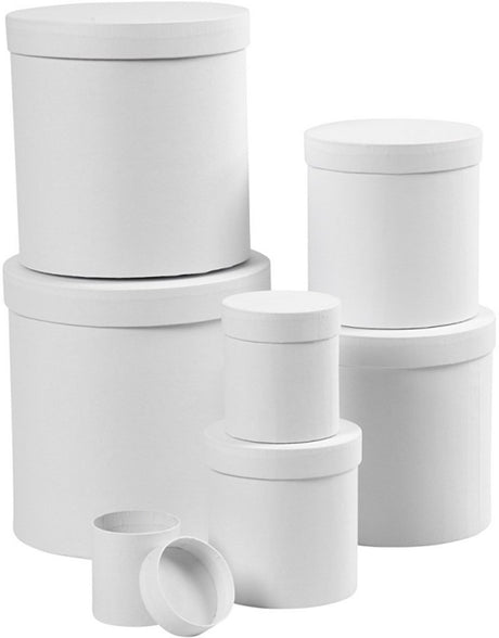 Société créative https: www.ccobby.nl round-boxes-round-size-7x7-5-9x10-2-12x12-7-14-5x15-2-17x17-7-19-5x20-2-22x22-7-cm-white-7-piece-1-set