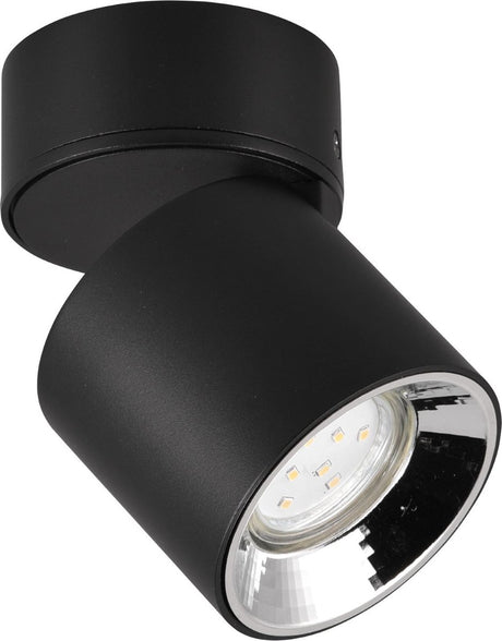Trio guayana - plafonnier - noir mat - excl. 1x gu10 4,5w